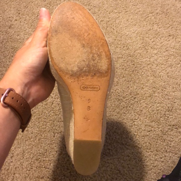Coach wedges - Picture 4 of 5